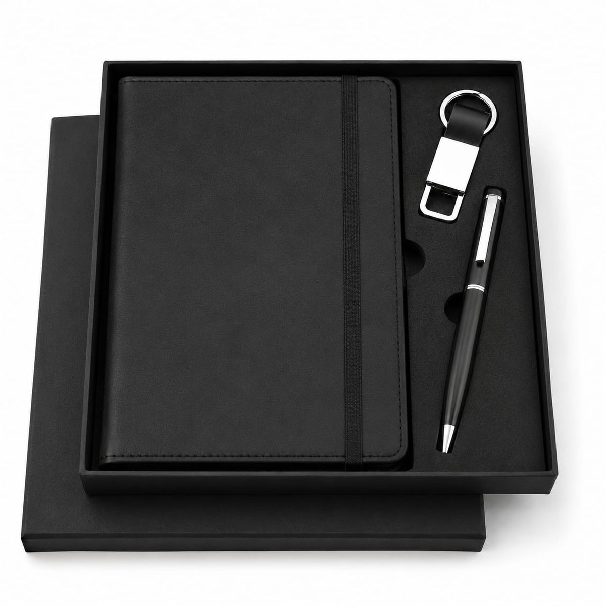 Elastic Diary with Keychain Set - PARTYFOXX 
