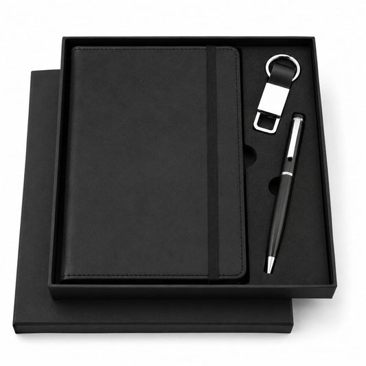 Elastic Diary with Keychain Set - PARTYFOXX 