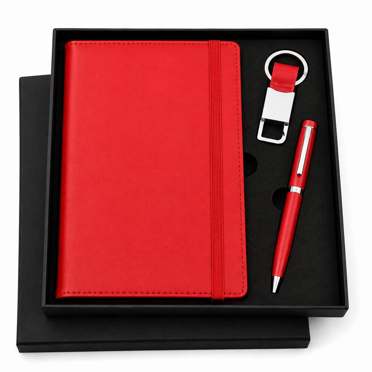 Elastic Diary with Keychain Set - PARTYFOXX 
