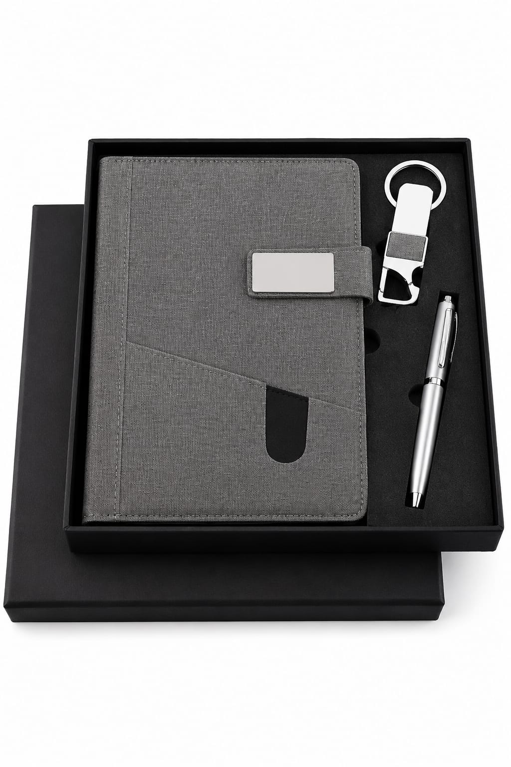 Mobile Pocket Magnet Diary with Keychain Set - PARTYFOXX 