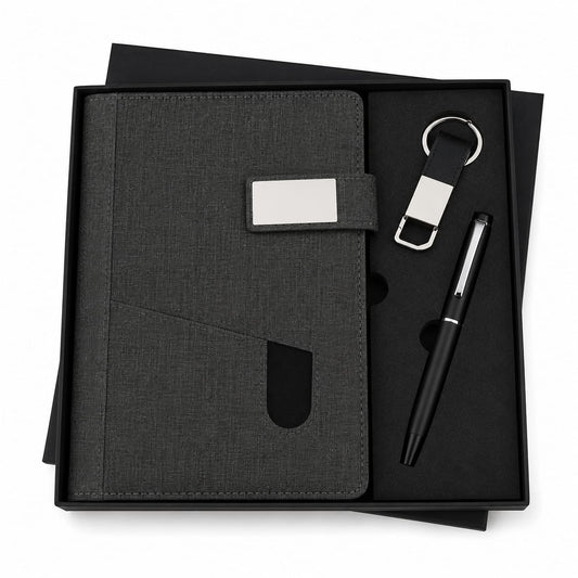 Mobile Pocket Magnet Diary with Keychain Set - PARTYFOXX 