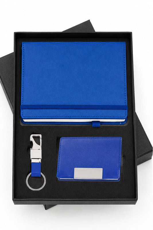 Diary with Keychain & Cardholder Set