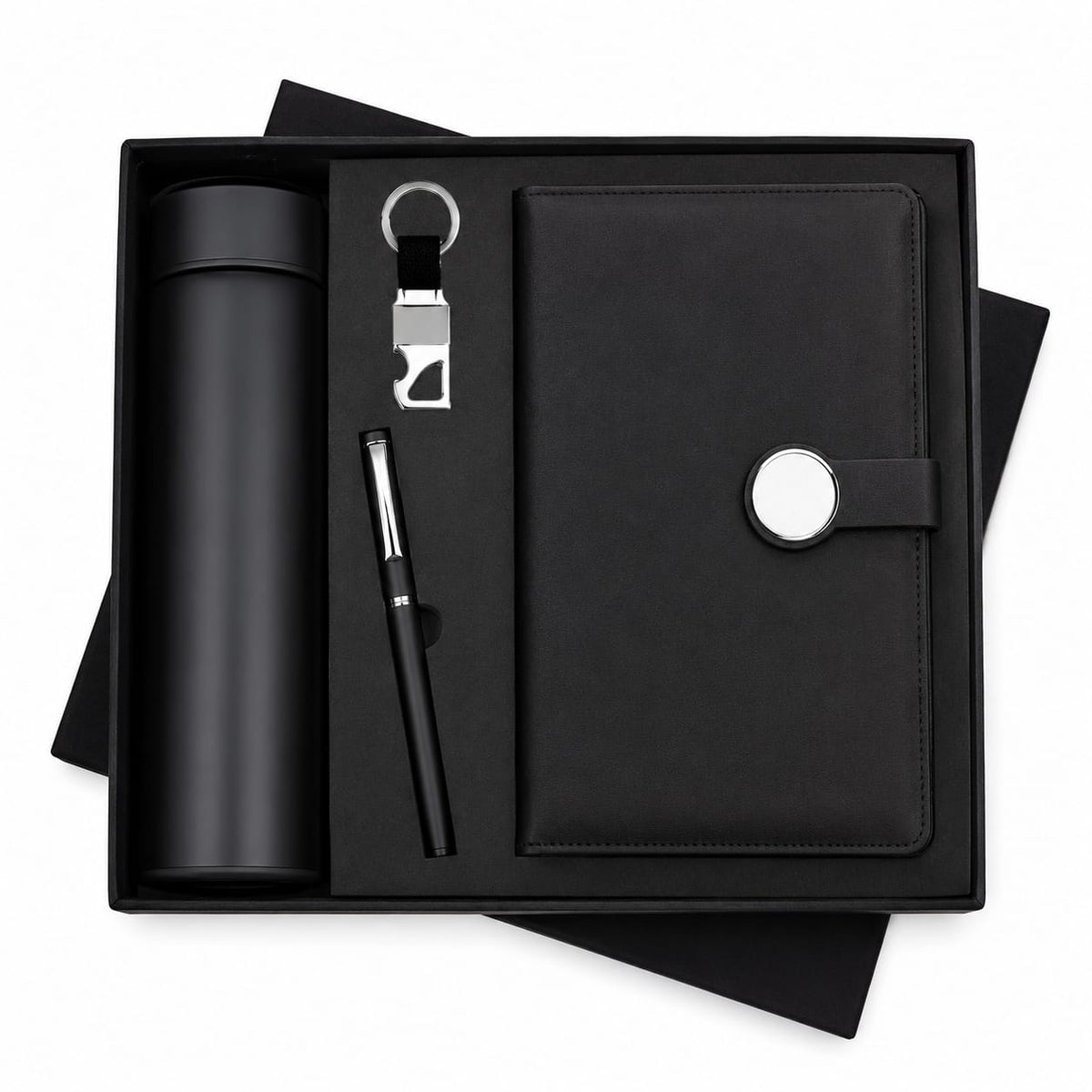 Bottle with Round Magnet Diary Set - PARTYFOXX 