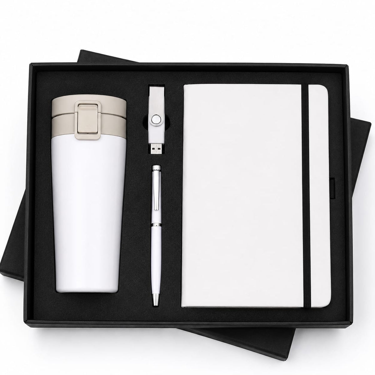 Flip Cup, Pen Drive & Elastic Diary Set - PARTYFOXX 