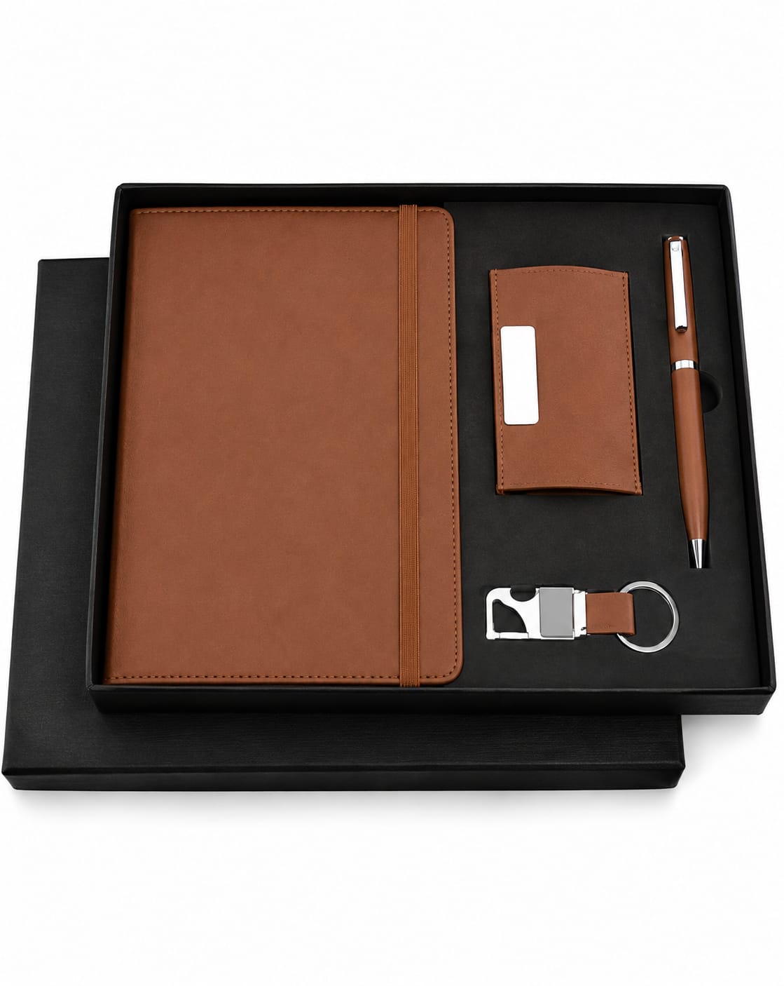 Cardholder & Elastic Diary Corporate Gift Set