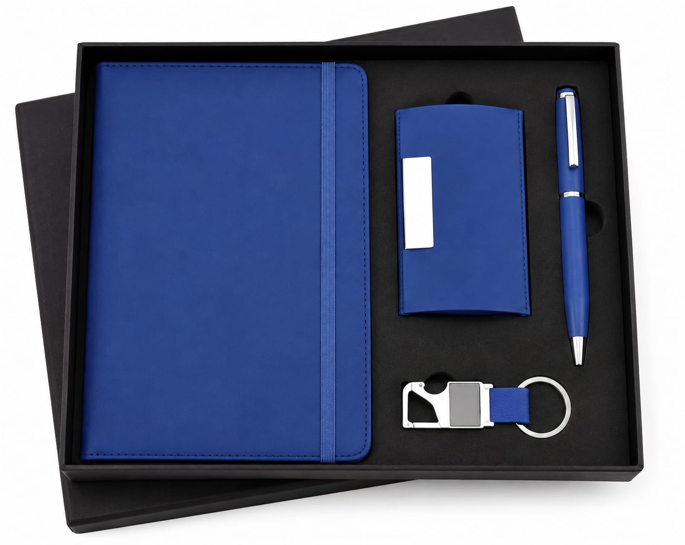 Cardholder & Elastic Diary Corporate Gift Set