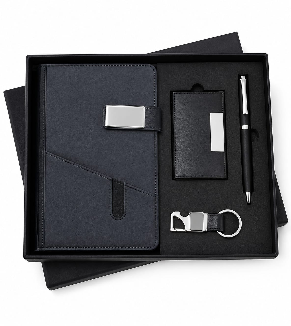 Cardholder & Mobile Pocket Magnet Diary Corporate Gift Set
