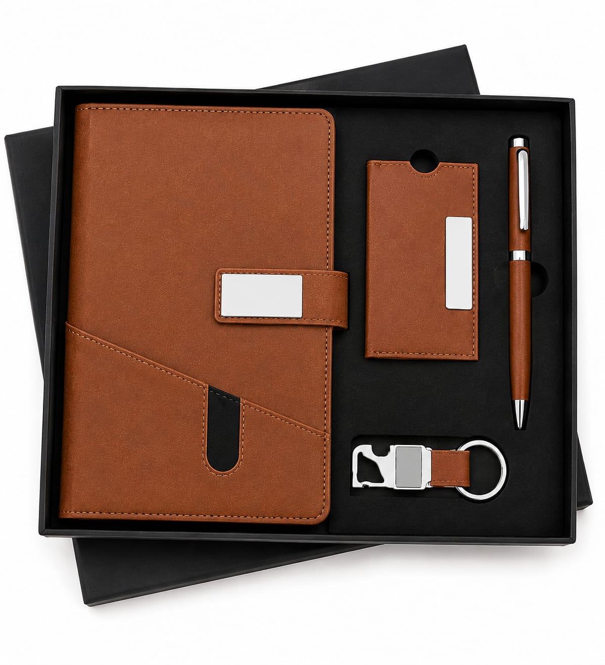 Cardholder & Mobile Pocket Magnet Diary Corporate Gift Set