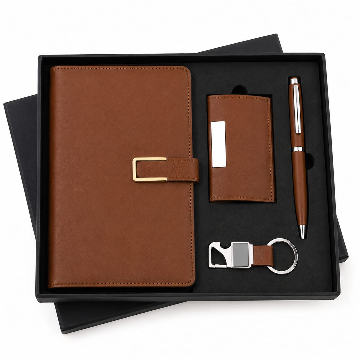 Cardholder & U-Clip Magnet Diary Corporate Gift Set