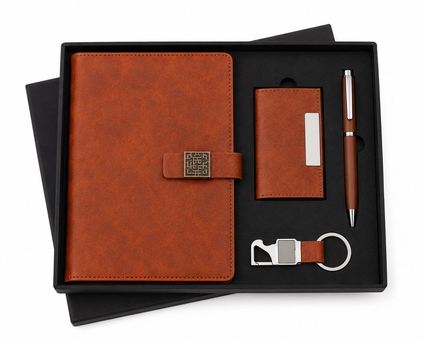 Cardholder & Jari Magnet Diary Corporate Gift Set