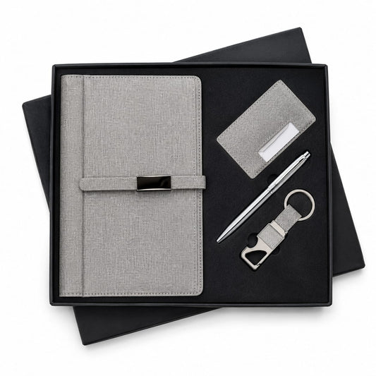 Cardholder & Slim Flip Magnet Diary Corporate Gift Set - PARTYFOXX 