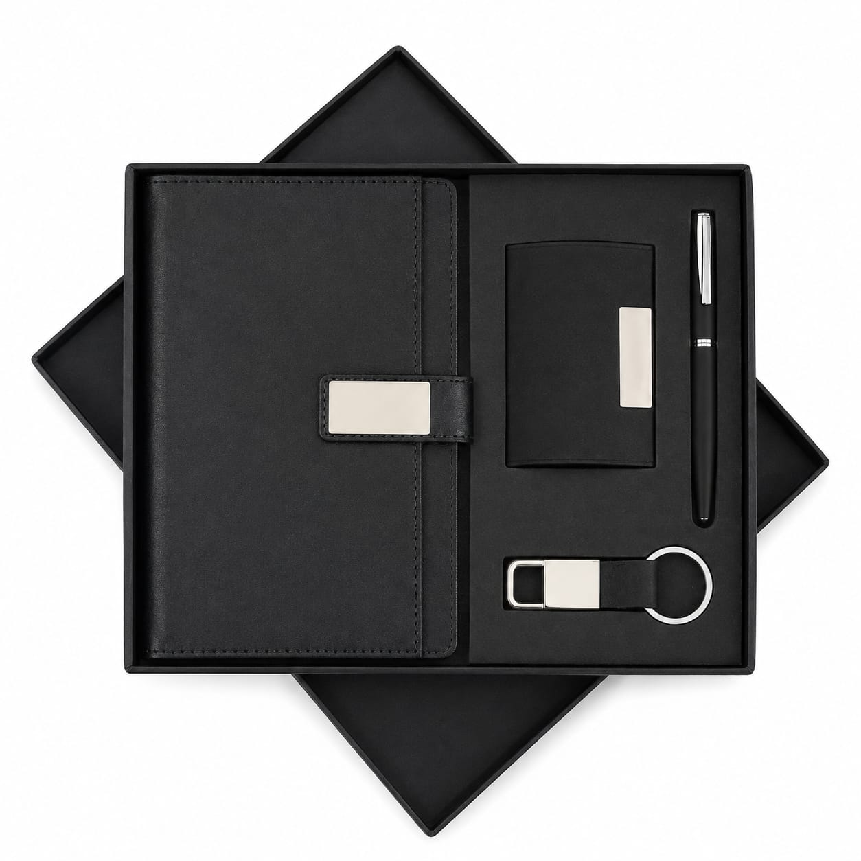 Cardholder & Flip Magnet Diary Corporate Gift Set