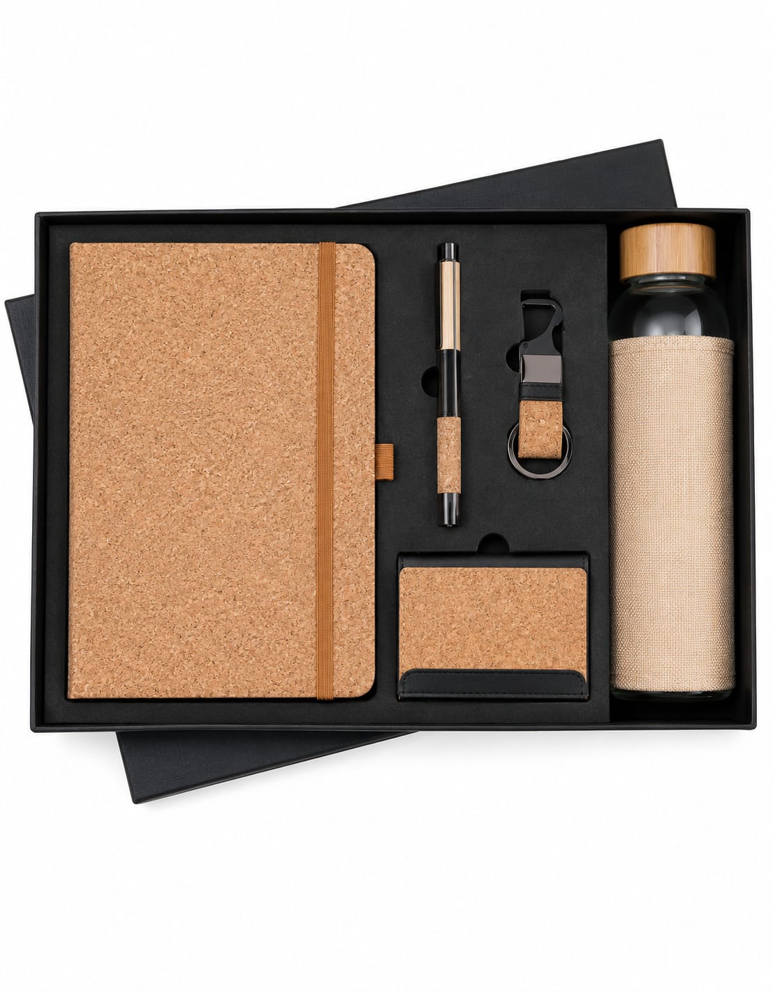 Crock Diary, Cardholder, Bottle, Pen & Keychain Corporate Gift Set