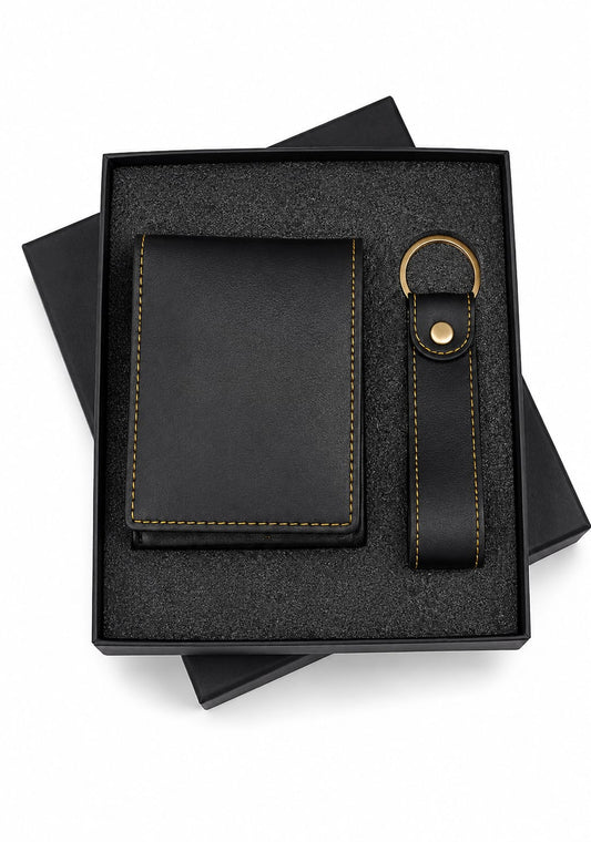 Purse & Keychain Corporate Gift Set - PARTYFOXX 