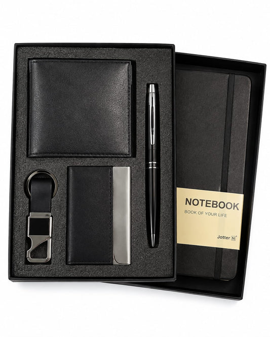Purse, Pen, Keychain & Cardholder Corporate Gift Set - PARTYFOXX 
