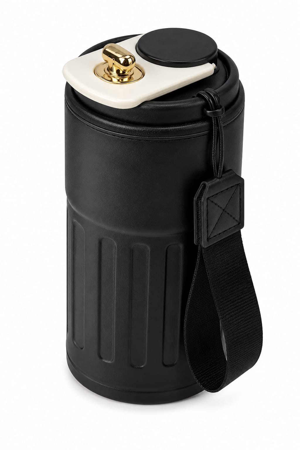 Premium Insulated Travel Bottle with Carry Strap - PARTYFOXX 