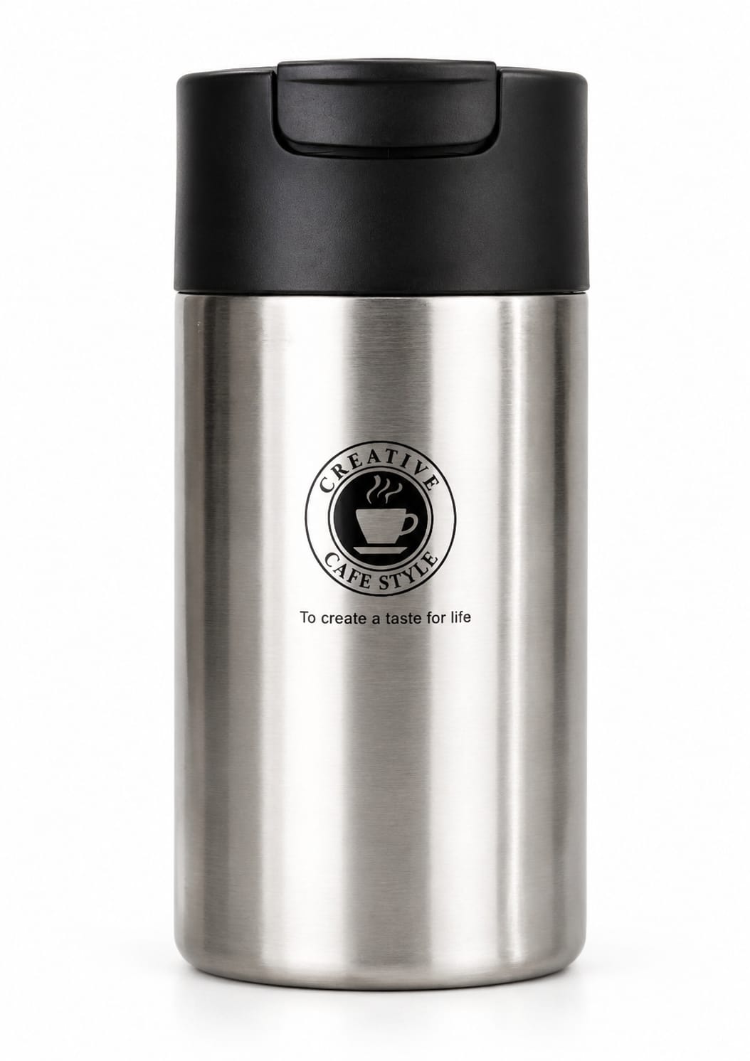 Premium Flip Lid Stainless Steel Travel Mug - PARTYFOXX 