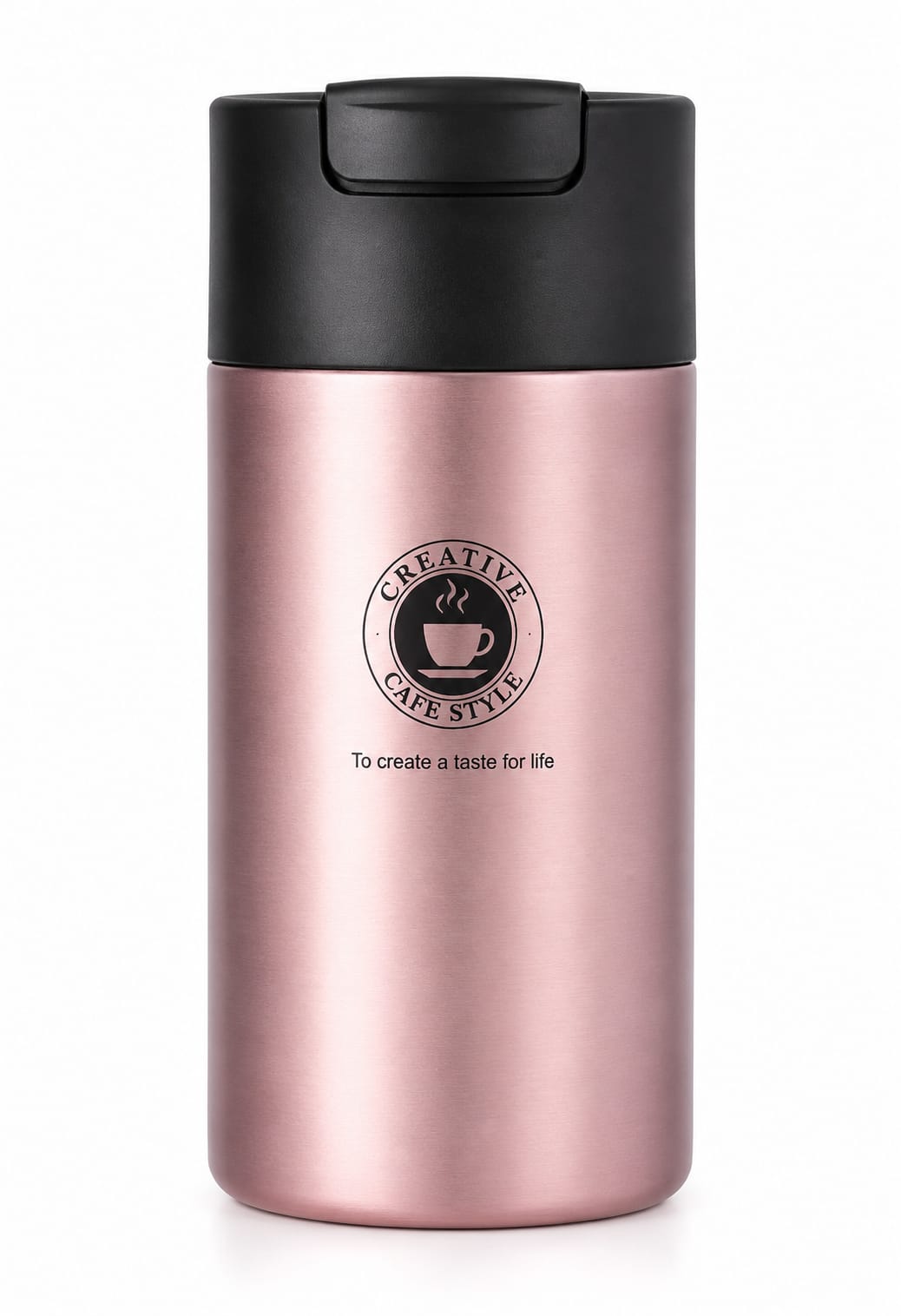 Premium Flip Lid Stainless Steel Travel Mug - PARTYFOXX 