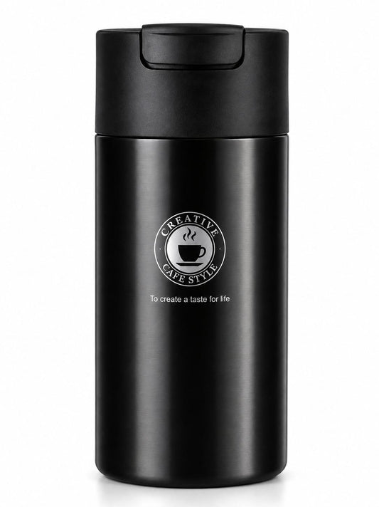 Premium Flip Lid Stainless Steel Travel Mug - PARTYFOXX 