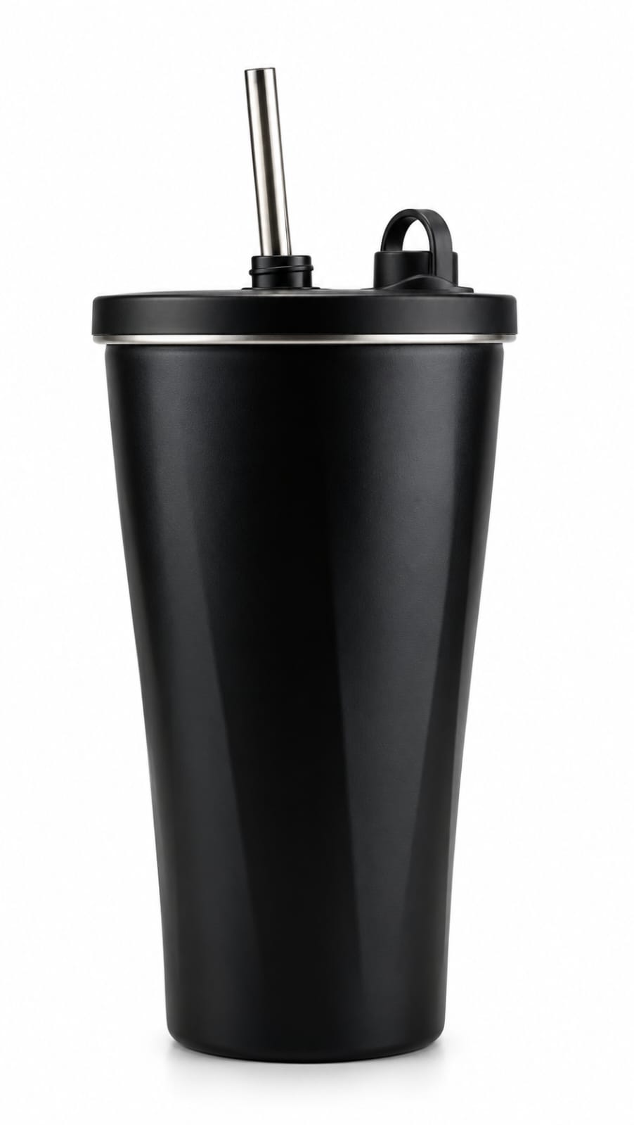 Premium Stainless Steel Tumbler with Straw - PARTYFOXX 
