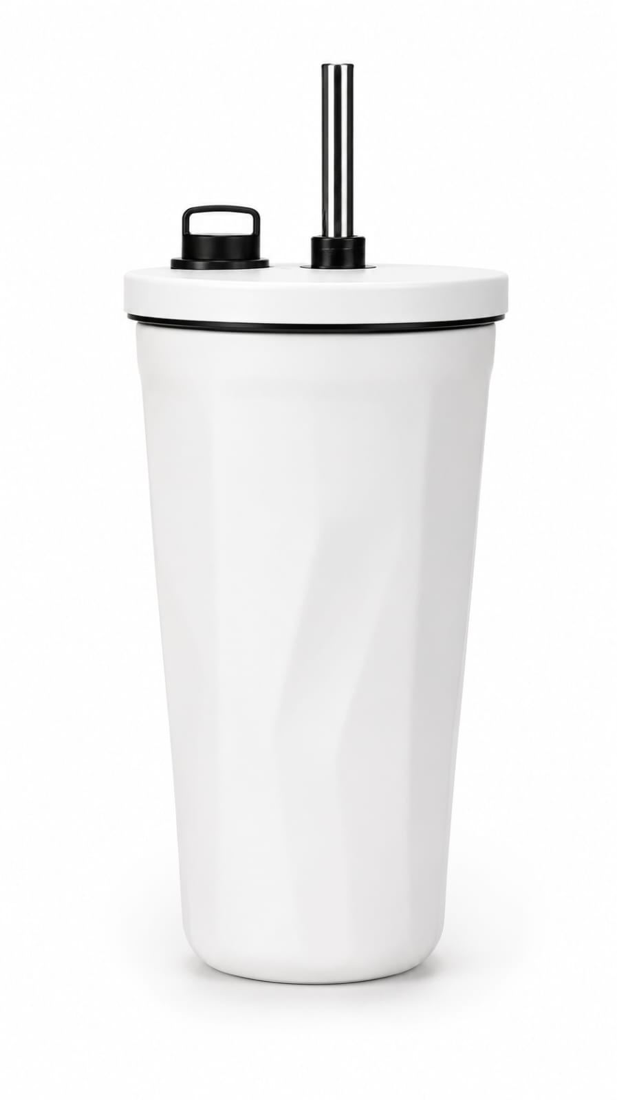 Premium Stainless Steel Tumbler with Straw - PARTYFOXX 