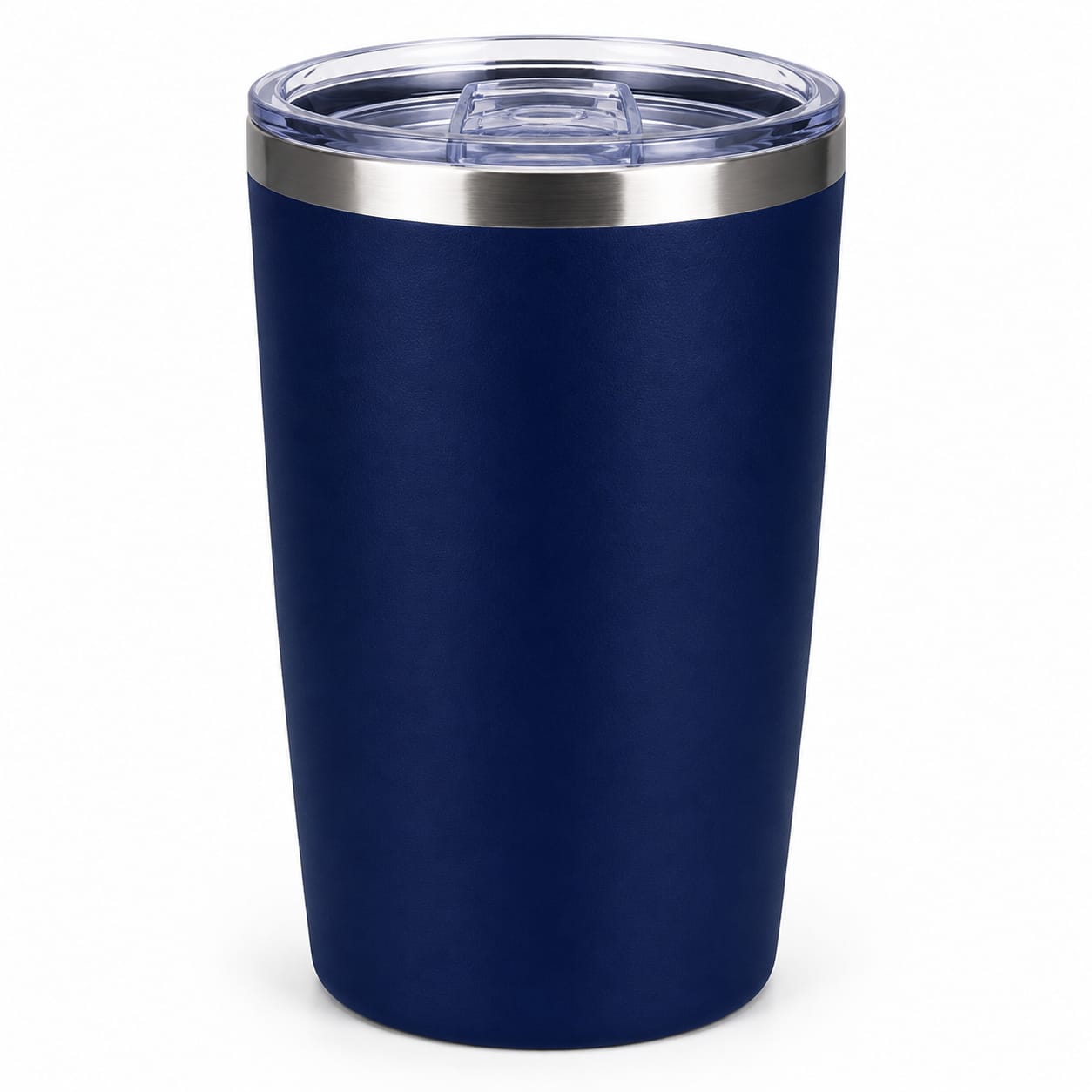 Premium Insulated Stainless Steel Tumbler with Clear - PARTYFOXX 