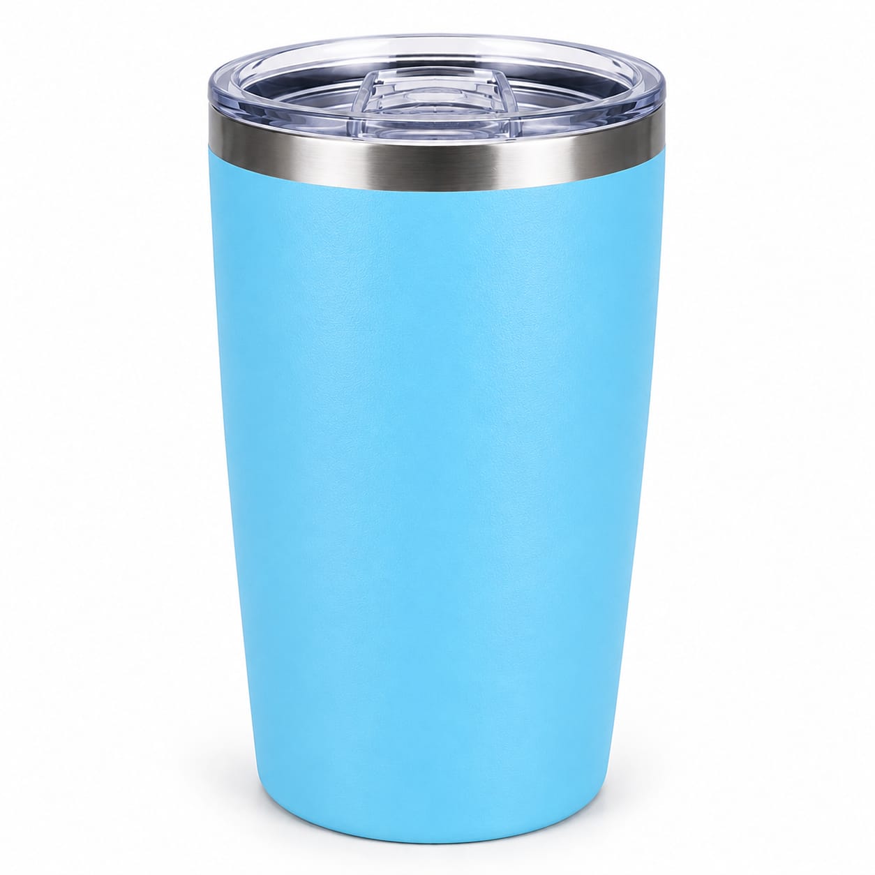 Premium Insulated Stainless Steel Tumbler with Clear - PARTYFOXX 