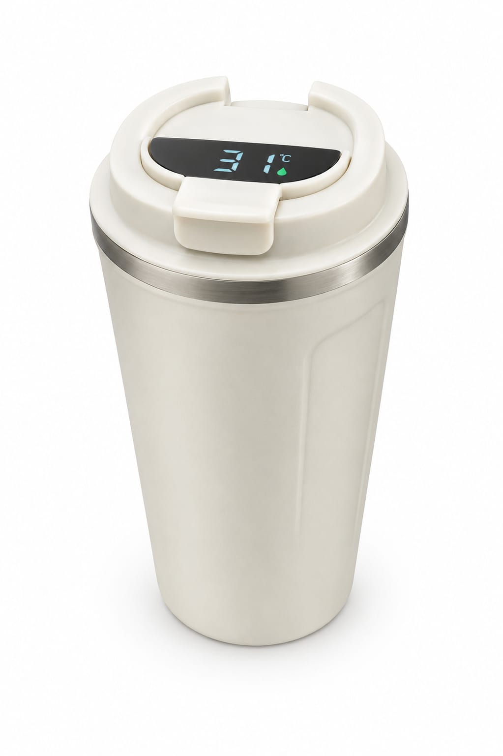 Premium Smart Temperature Display Insulated Travel Tumbler - PARTYFOXX 