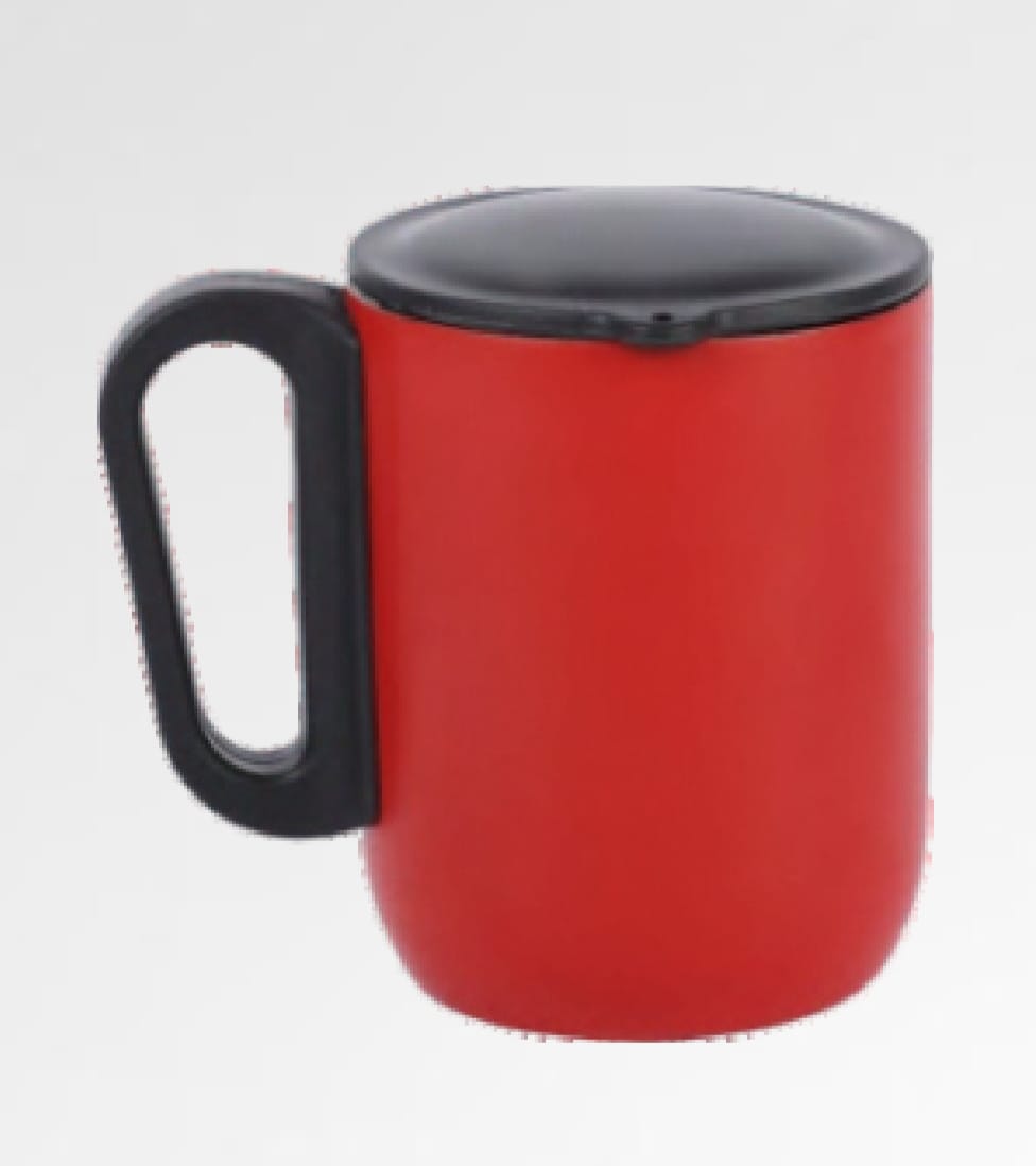Premium Insulated Coffee Mug with Handle & Lid - PARTYFOXX 