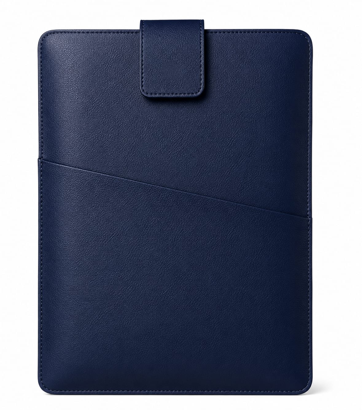 Premium Leather Laptop Sleeve & Document Organizer with Front Pocket