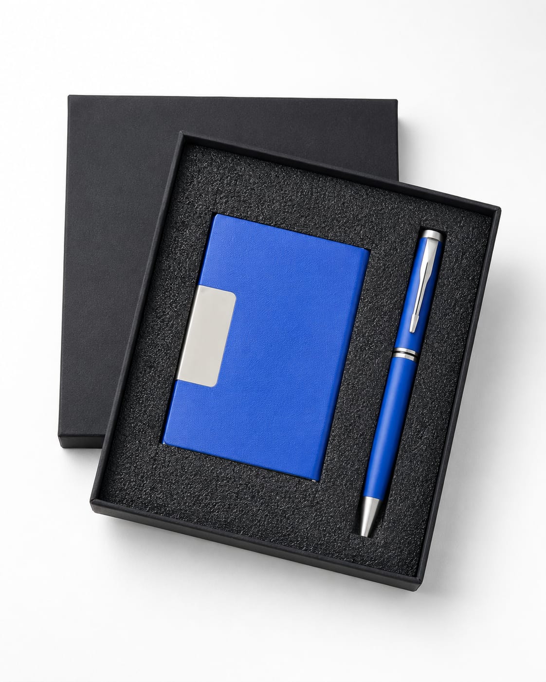 Premium Card Holder & Pen Gift Set