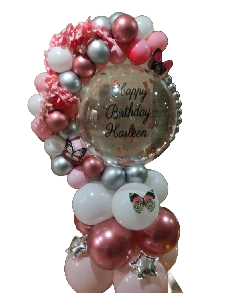 Personalized Balloon Bouquet for Birthdays - PARTYFOXX 
