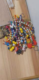 Bead Keychain Making Activity - PARTYFOXX 