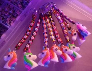 Bead Keychain Making Activity - PARTYFOXX 