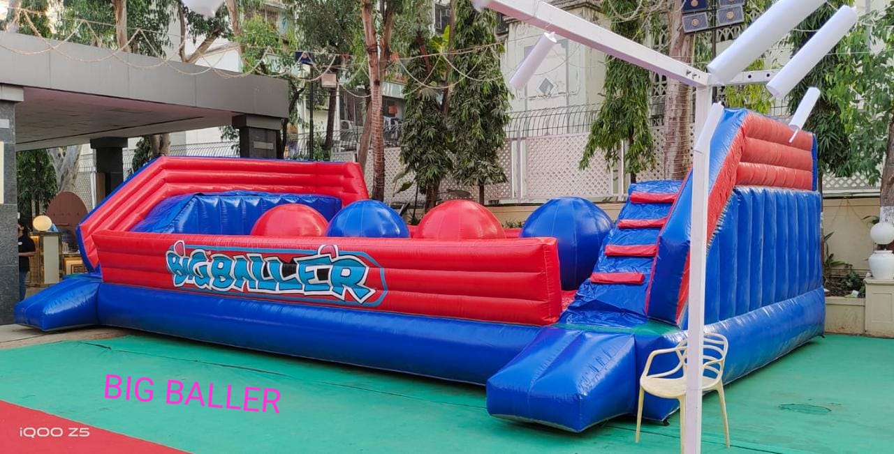 Bungee Big Baller Bouncy for Parties & Events - PARTYFOXX 