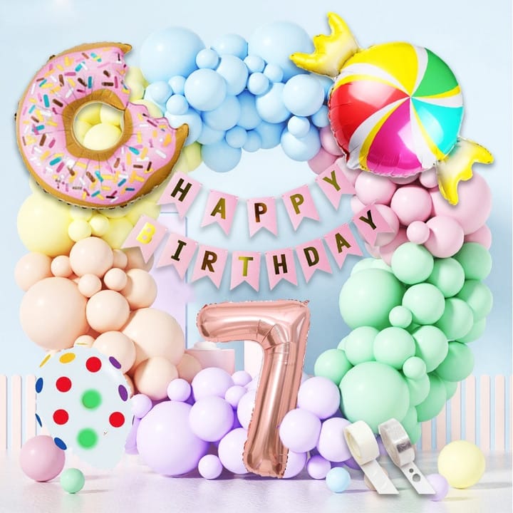 Birthday Decoration Kit for — Candyland Theme - PARTYFOXX 