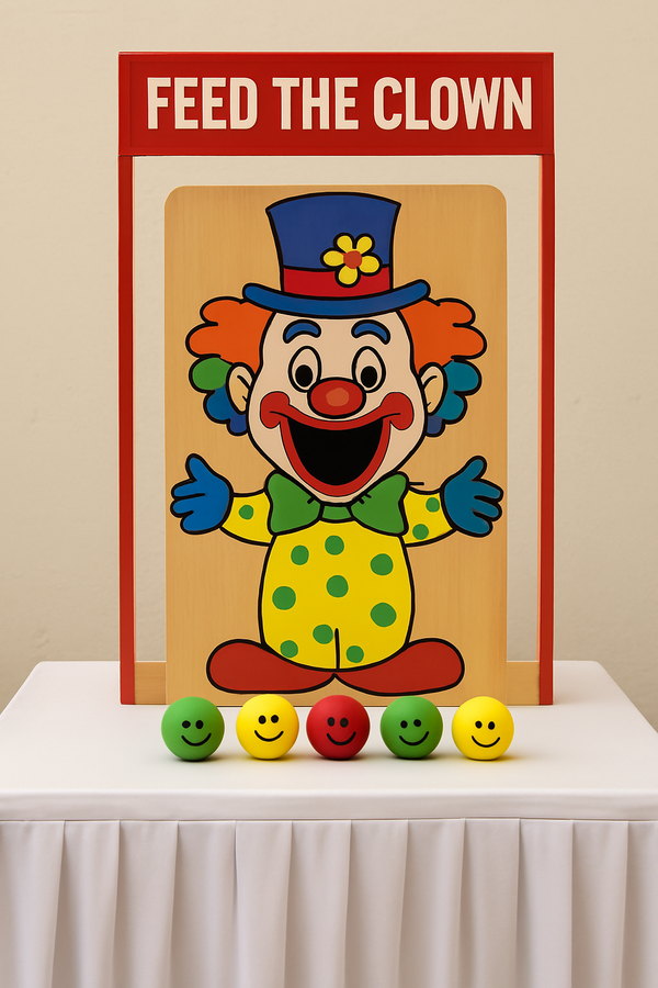 Feed the Clown Game Stall - PARTYFOXX 