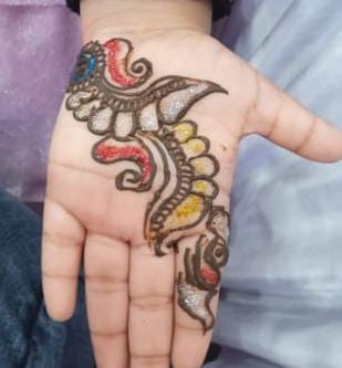 Customised Glitter Mehndi Activity - PARTYFOXX 