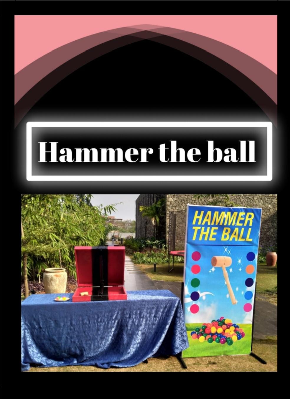Hammer the Ball Game Stall – PARTYFOXX Mumbai