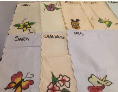 Customised Hanky Painting Activity - PARTYFOXX 