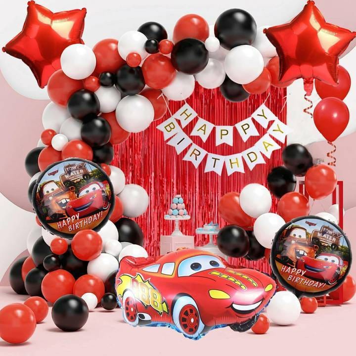 Birthday Decoration Kits — Hot Wheels Theme - PARTYFOXX 