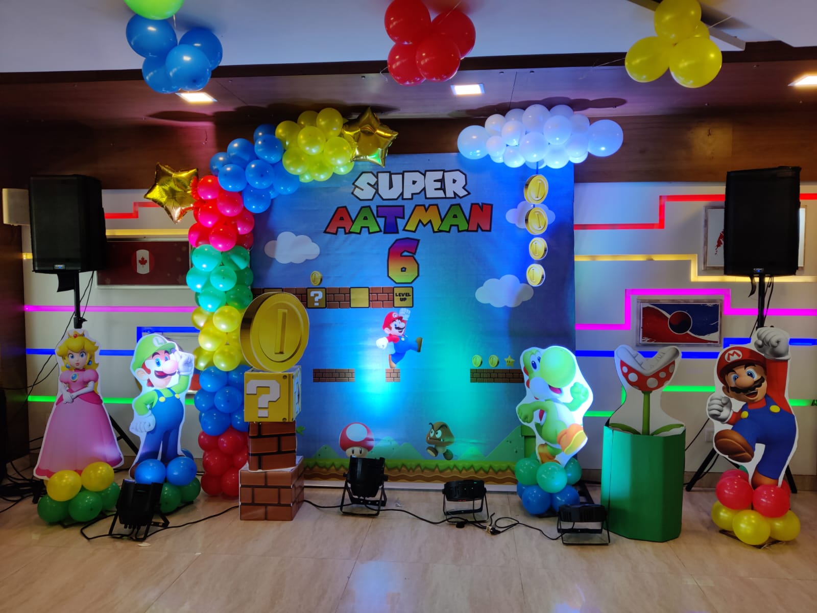 Super Mario Brothers Theme Decoration - PARTYFOXX 