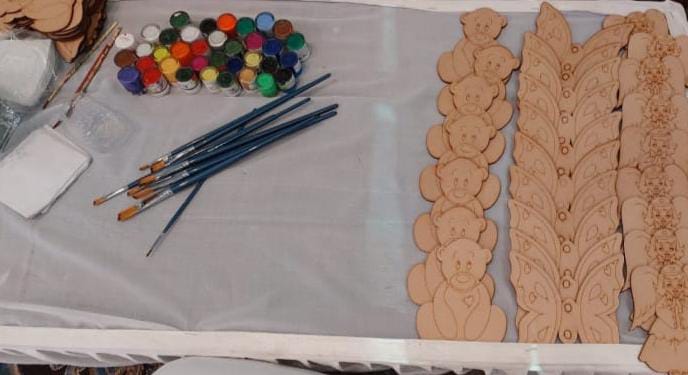 MDF Painting Activity - PARTYFOXX 