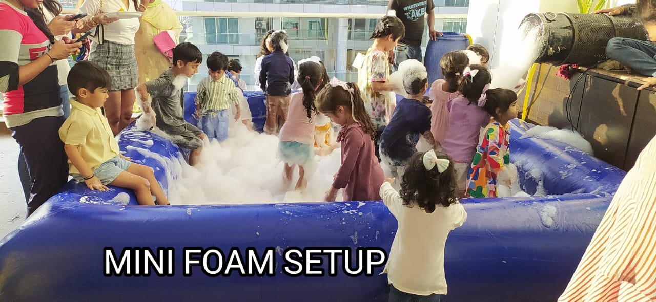 Mini Foam Setup Bouncy for Parties & Events - PARTYFOXX 