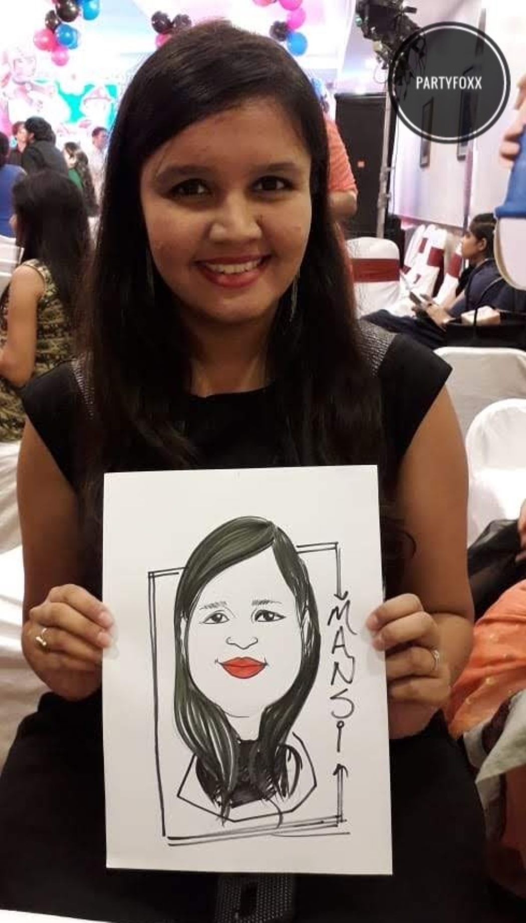 Caricature Art Activity for Birthday Parties and Events - PARTYFOXX 