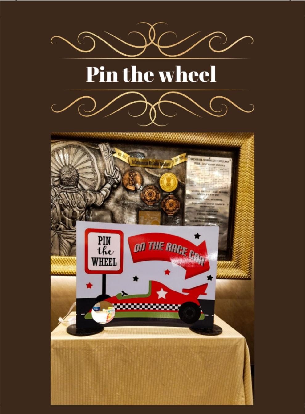 Pin the Wheel Game Stall – PARTYFOXX Mumbai