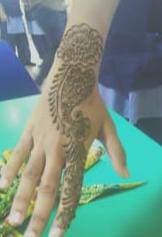 Customised Palm Mehndi Activity - PARTYFOXX 