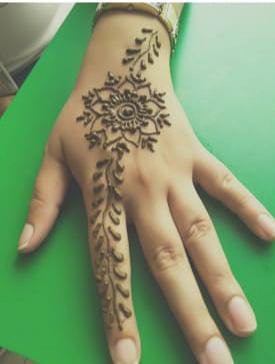 Customised Palm Mehndi Activity - PARTYFOXX 