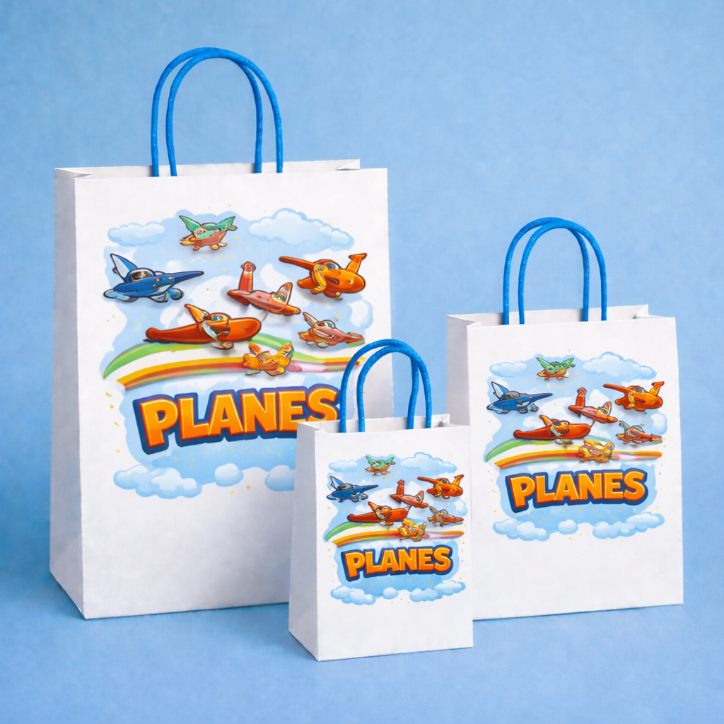 Planes Paper Carry Bags for Return Gifts