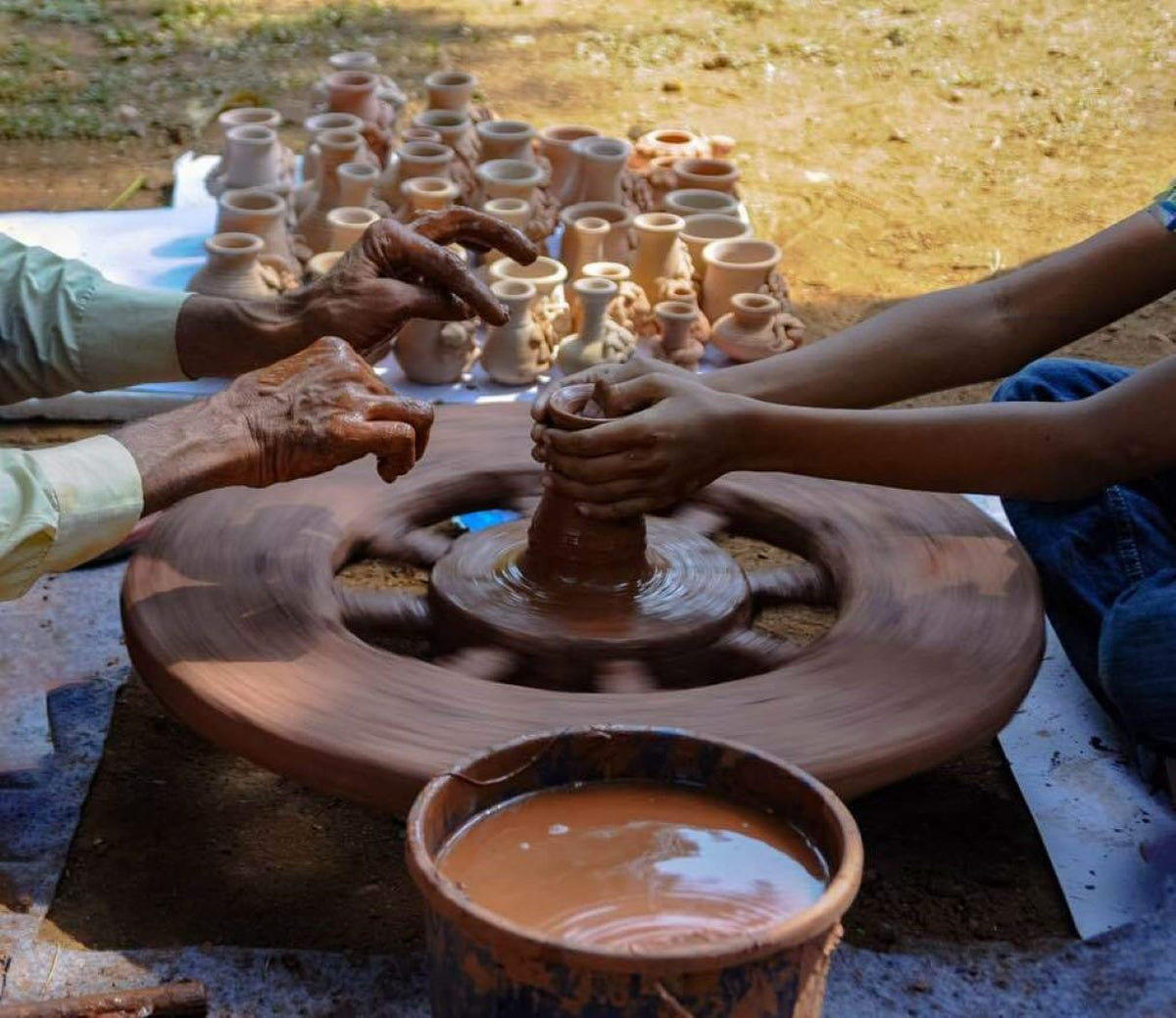 Pot Making Activity for Birthday Parties and Events - PARTYFOXX 